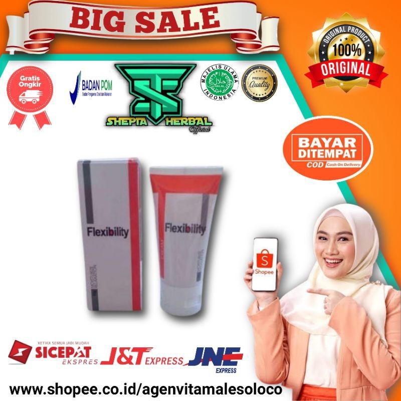 Flexibility Asli 100 % Original Cream Flexibility Atasi Sendi Bermasalah Secara Alami Berkualitas