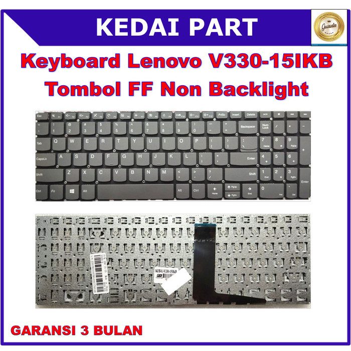 Keyboard Lenovo Ideapad V330-15IKB 330-15IKB S340 15 S340-15api S340-15iil S340-15iwl Tombol FF Next