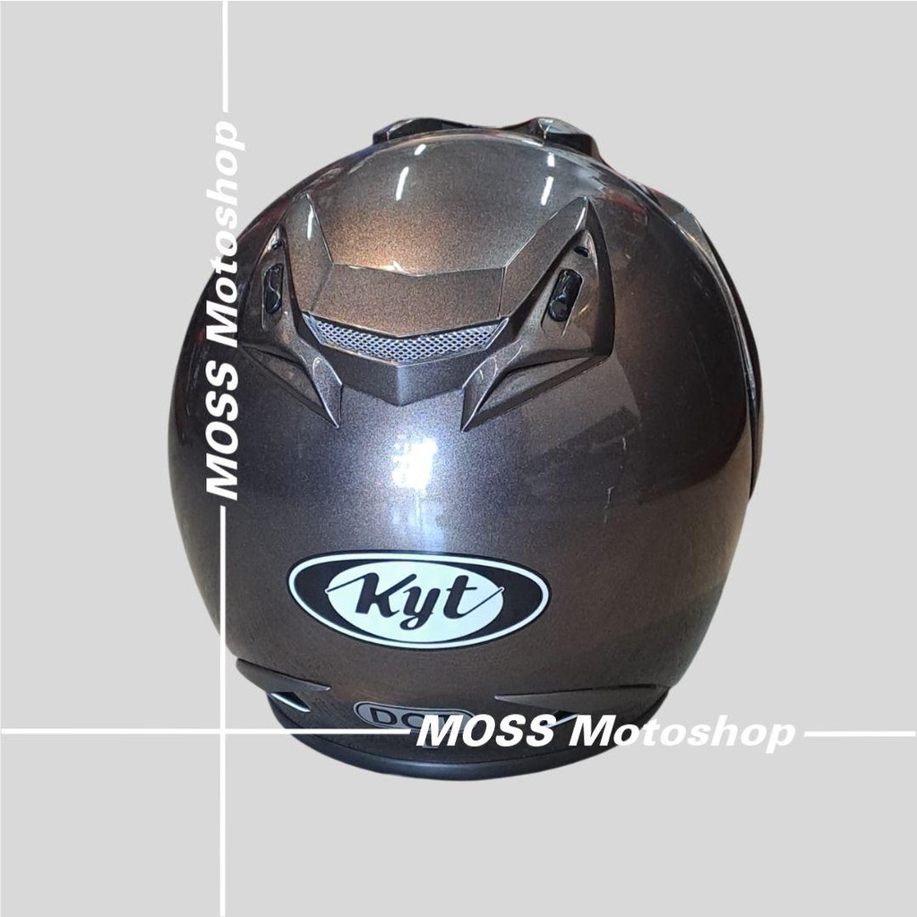 HELM KYT ROMEO SOLID GUNMETALL | HELM HALF FACE KYT | ORIGINAL PRODUCT