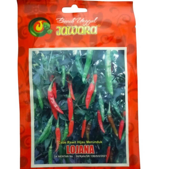 Biji Benih Bibit Cabe Rawit Hijau 5 gr LOJANA