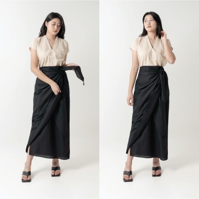 Rok lilit panjang rok santai