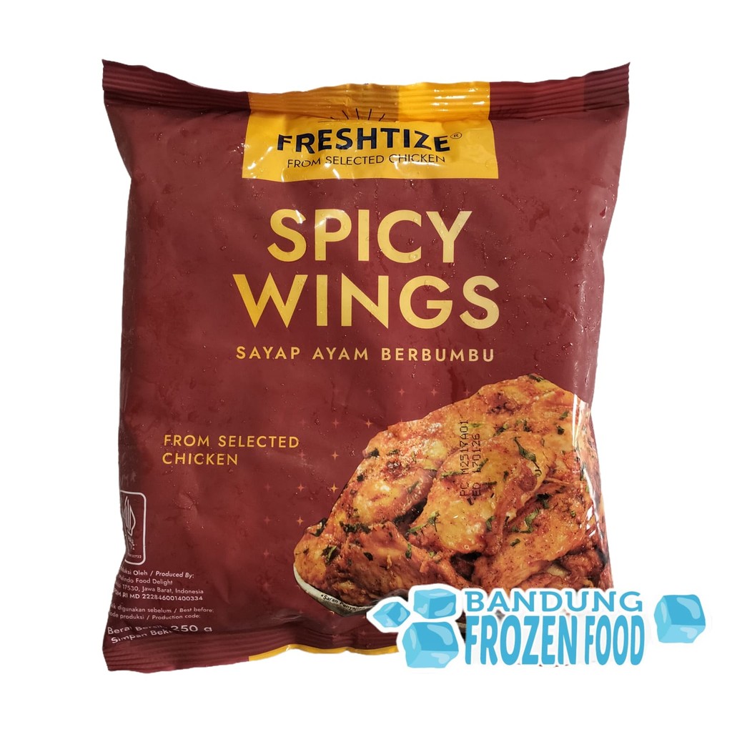 

FRESHTIZE SPICY WINGS 250GR