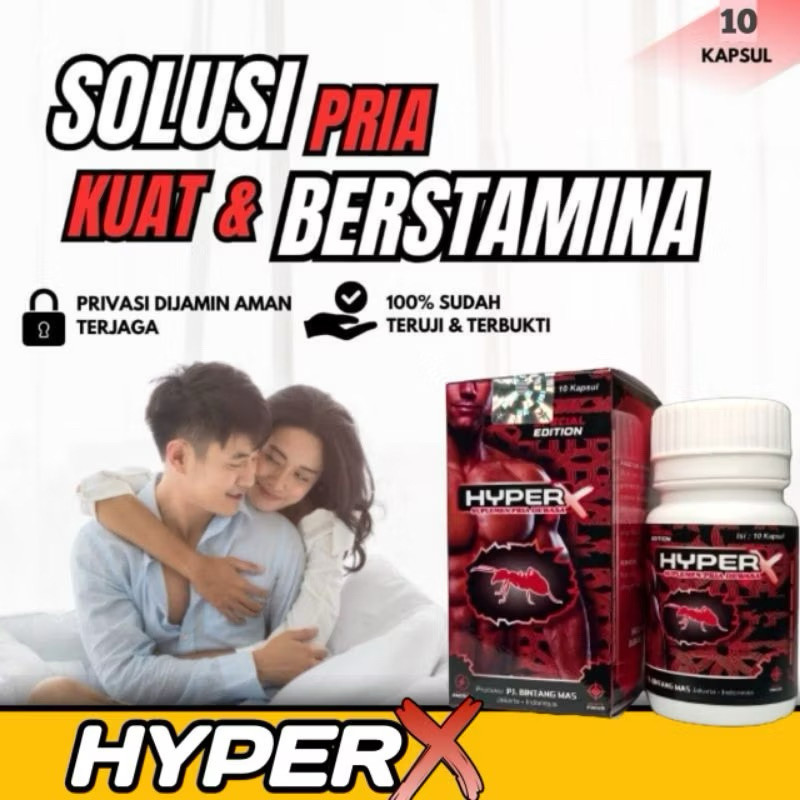 

Madu Bubuk Hiperx Original Penambah Stamina Kuat Tahan Lama