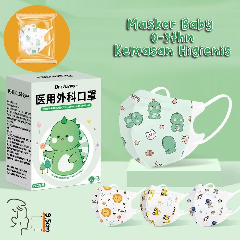HENRIETTASHOP Masker Baby / Anak KN95 Lembut Halus Premium