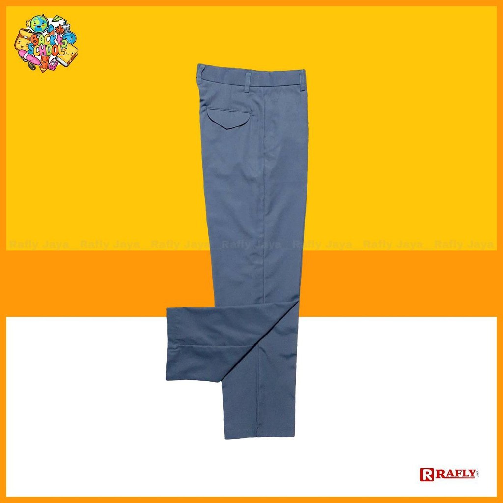 Seragam SMA - Celana Sekolah SMA Abu - Seragam Sekolah SMA - Rafly Jaya