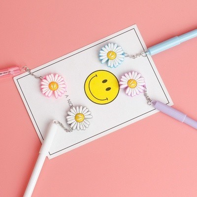 

Pulpen Gel Gantungan Karakter Bunga Daisy Pena Pelajar Lucu Souvenir 602