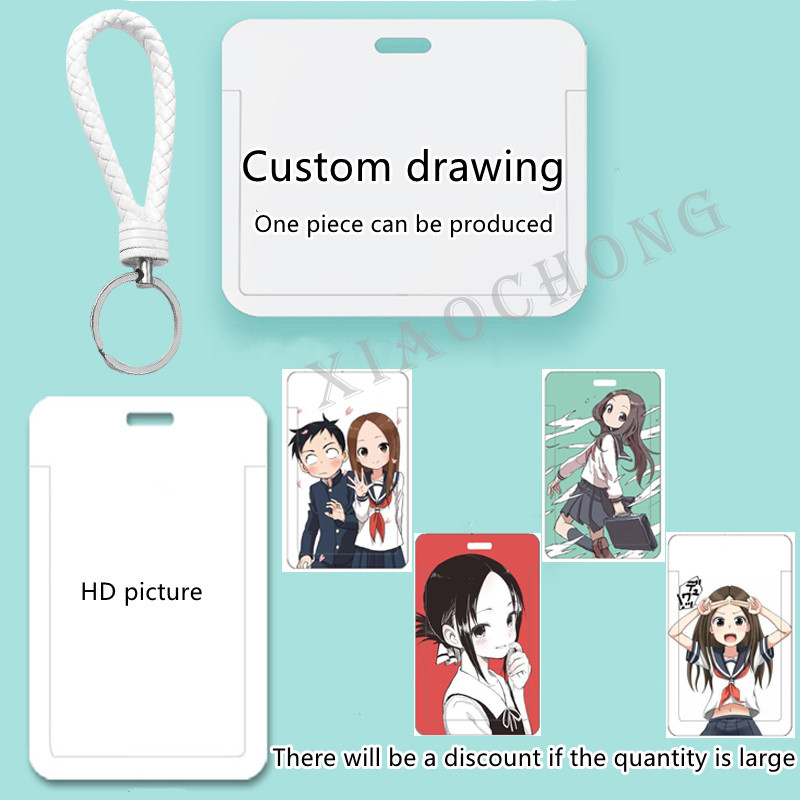 

Custom Card Holder Card Badge Horizontal and Vertical ID Cards Holders Custom Pattern Any Number of Customization Takagi