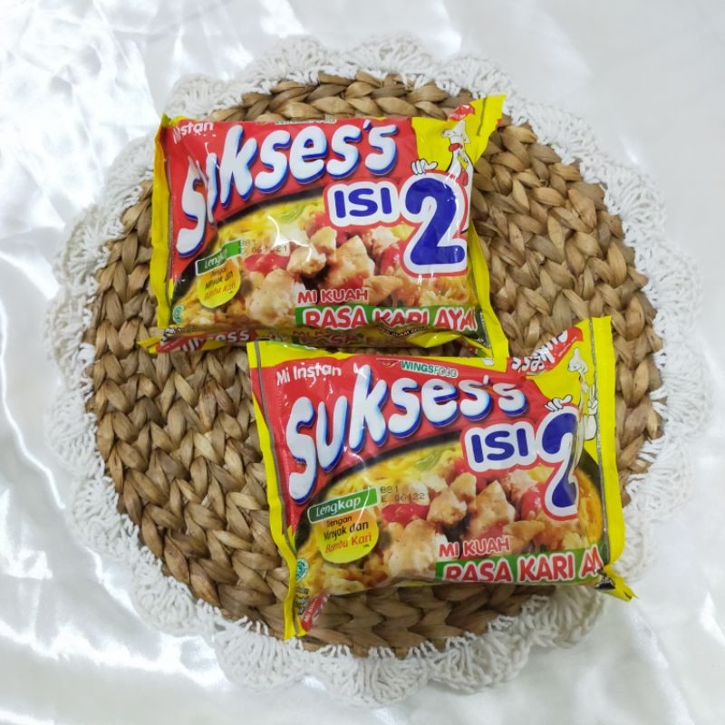 

Sukses Mie Isi 2 Rasa Kari Ayam