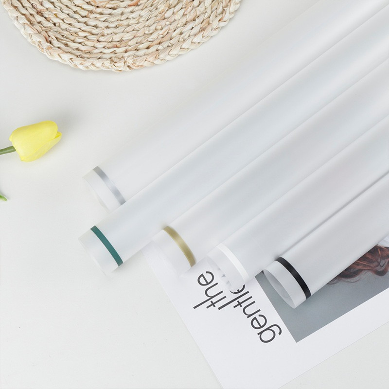 

20 LEMBAR Kertas Buket Bunga/Bungkus Bunga White Transparent Line Color Flower Wrapping Paper KB082