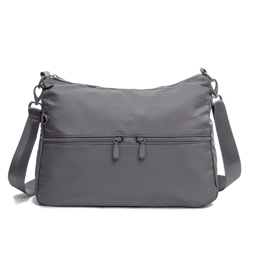 Tas Bahu Selempang Wanita Nylon Waterproof Slingbag Ukuran Besar Untuk Tas Kerja Mixelo 18012