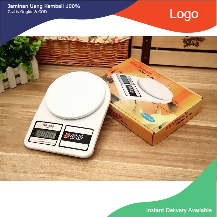 (SF400) Timbangan Kue SF400 / sf 400 10 kg + battery