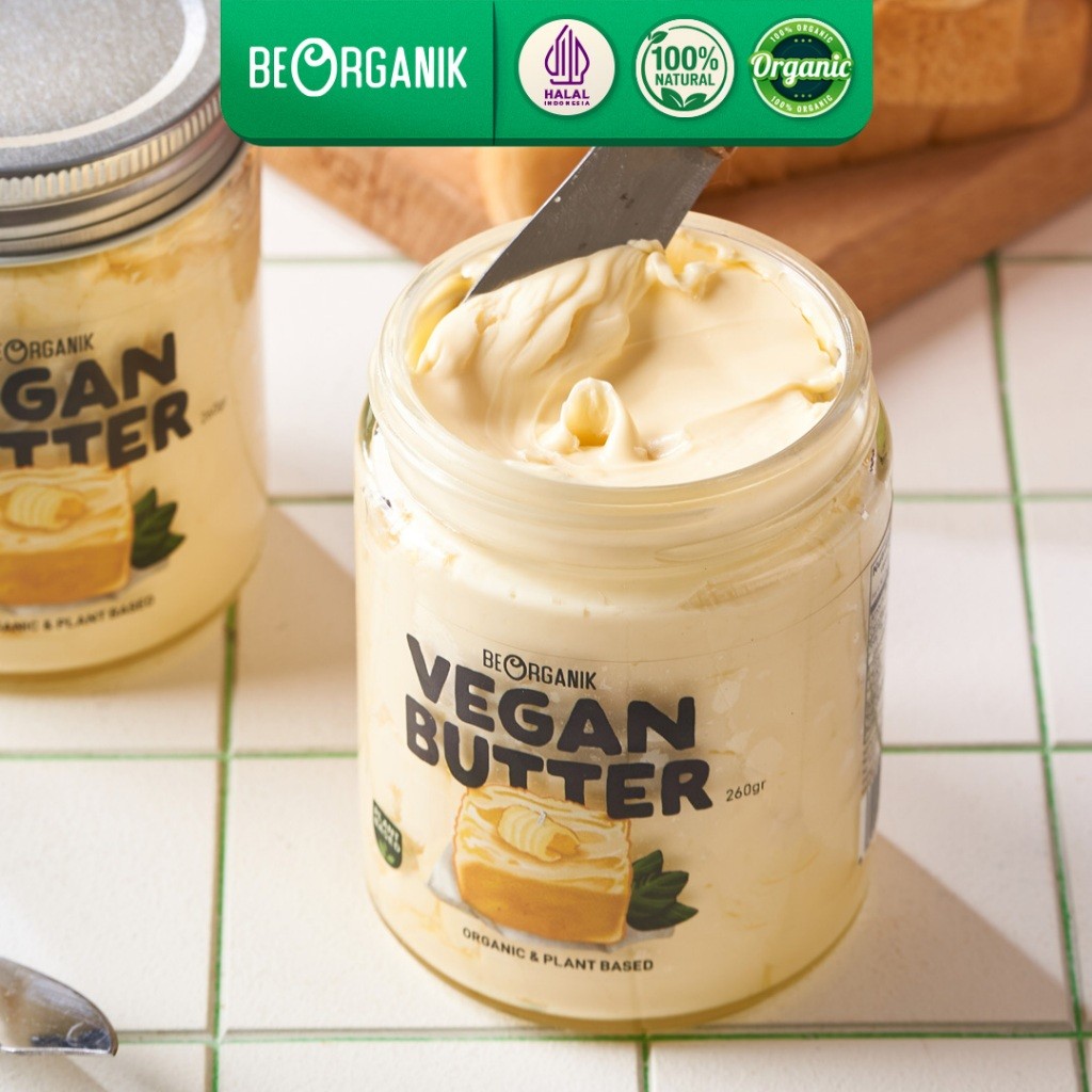 

New Beorganik Vegan Butter / Margarine Vegan Organik 260grPremium