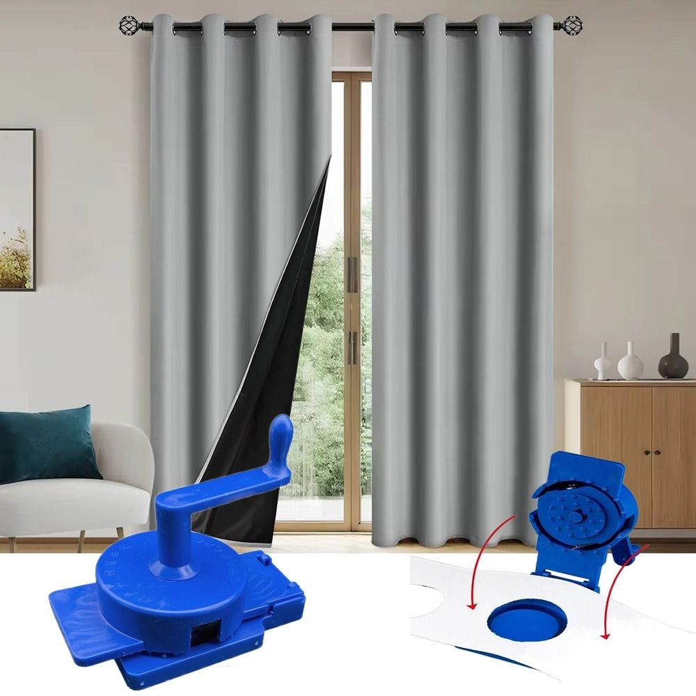 

47/52mm Hole Curtain Hole Puncher Easy Using DIY Tool Hand Punch Tool Curtain Sewing Accessories Household Craft