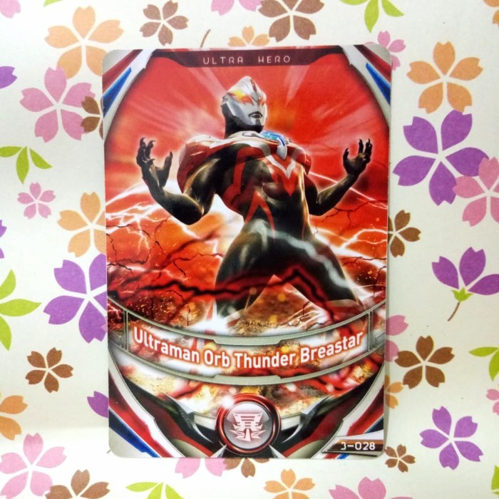 ultraman fusion fight N ultraman orb thunder breastar versi 3 - 028
