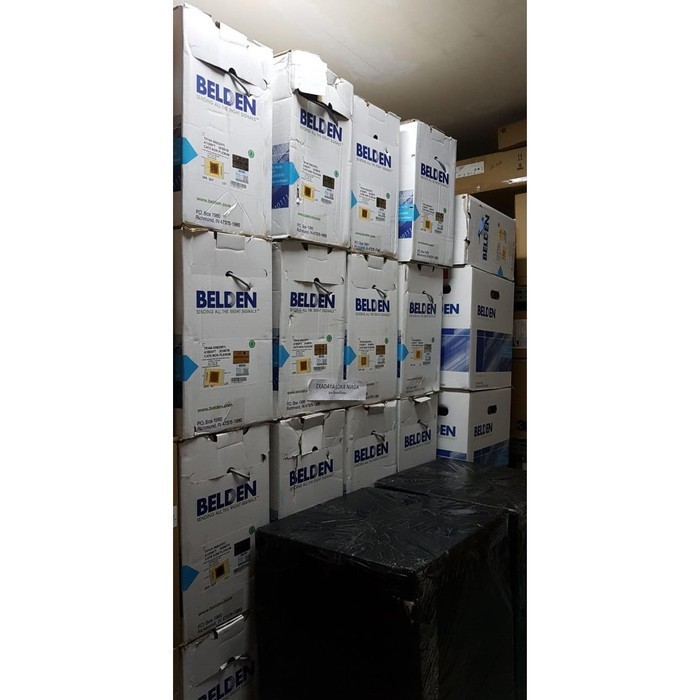 Belden Kabel Cat6 / Cat 6 UTP Lan ORIGINAL 305m - Biru - Biru