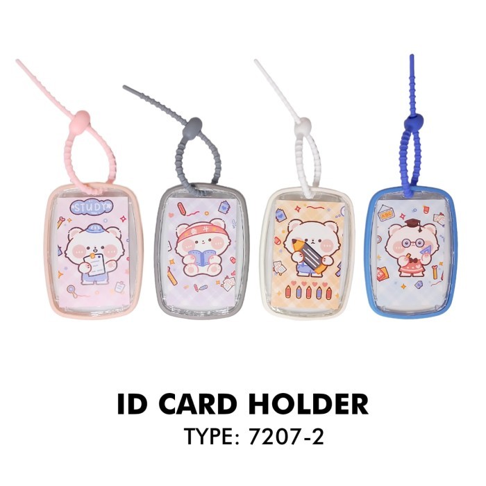 

V-TEC ID CARD HOLDER FANCY 7207-2 (TEMPAT ID CARD LUCU)
