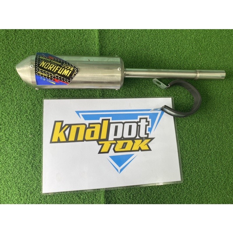 Silencer knalpot norifumi/fmf 2tak Suzuki Ts 125-Satria Udang-DT100