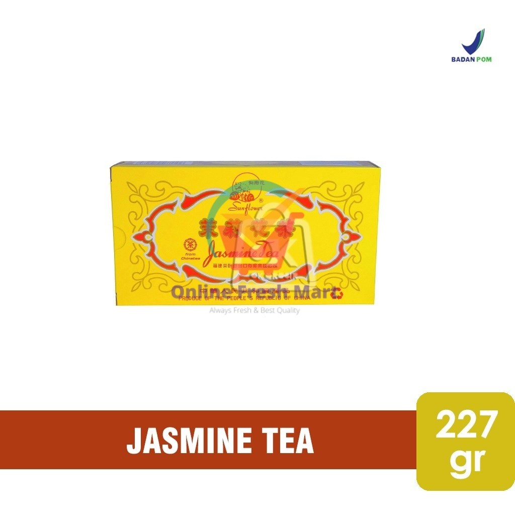 

Jasmine Tea SUNFLOWER / Teh Hijau Melati / The Au Jasmin (227 gr) - Online Frseh Mart Denpasar