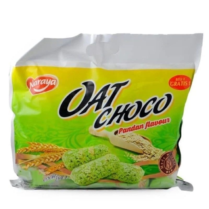 

Oat Choco Pandan Naraya