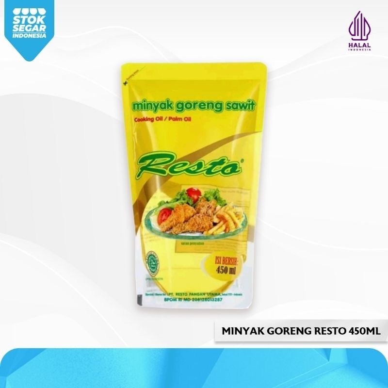 

Minyak Goreng Merk Resto Refill 450 ml