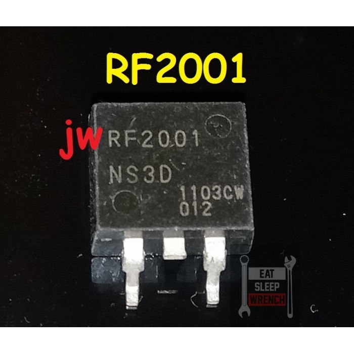 RF2001 RF2001NS3D 200V 20A TO263 SMD - Transistor IC dan mosfet