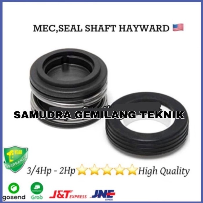 Seal Pompa HAYWARD Mechanical Seal Shaf Pompa Kolam Renang Hayward 3HP