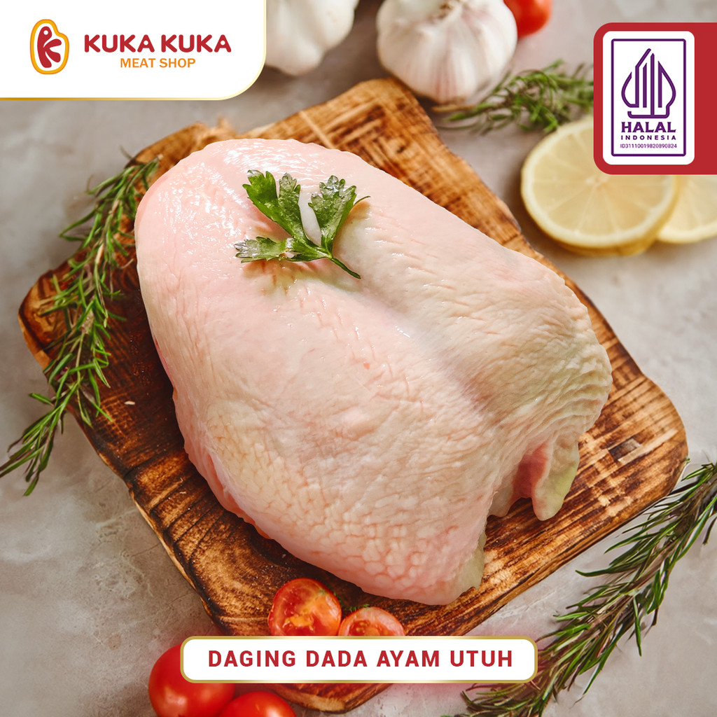 

Dada Ayam Utuh Fresh / Dada Ayam Fresh 500gr / 1kg