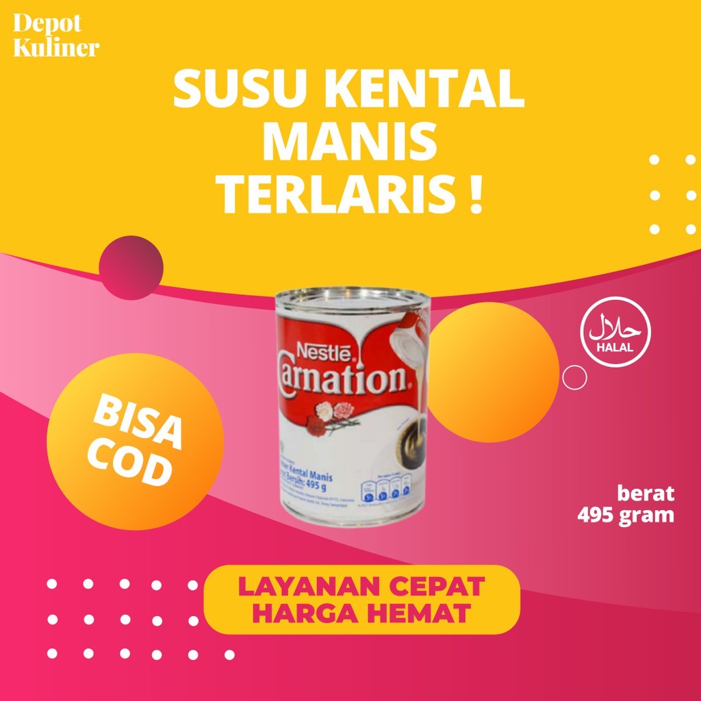 

Nestle Carnation / Susu Kental Manis 405 Gr