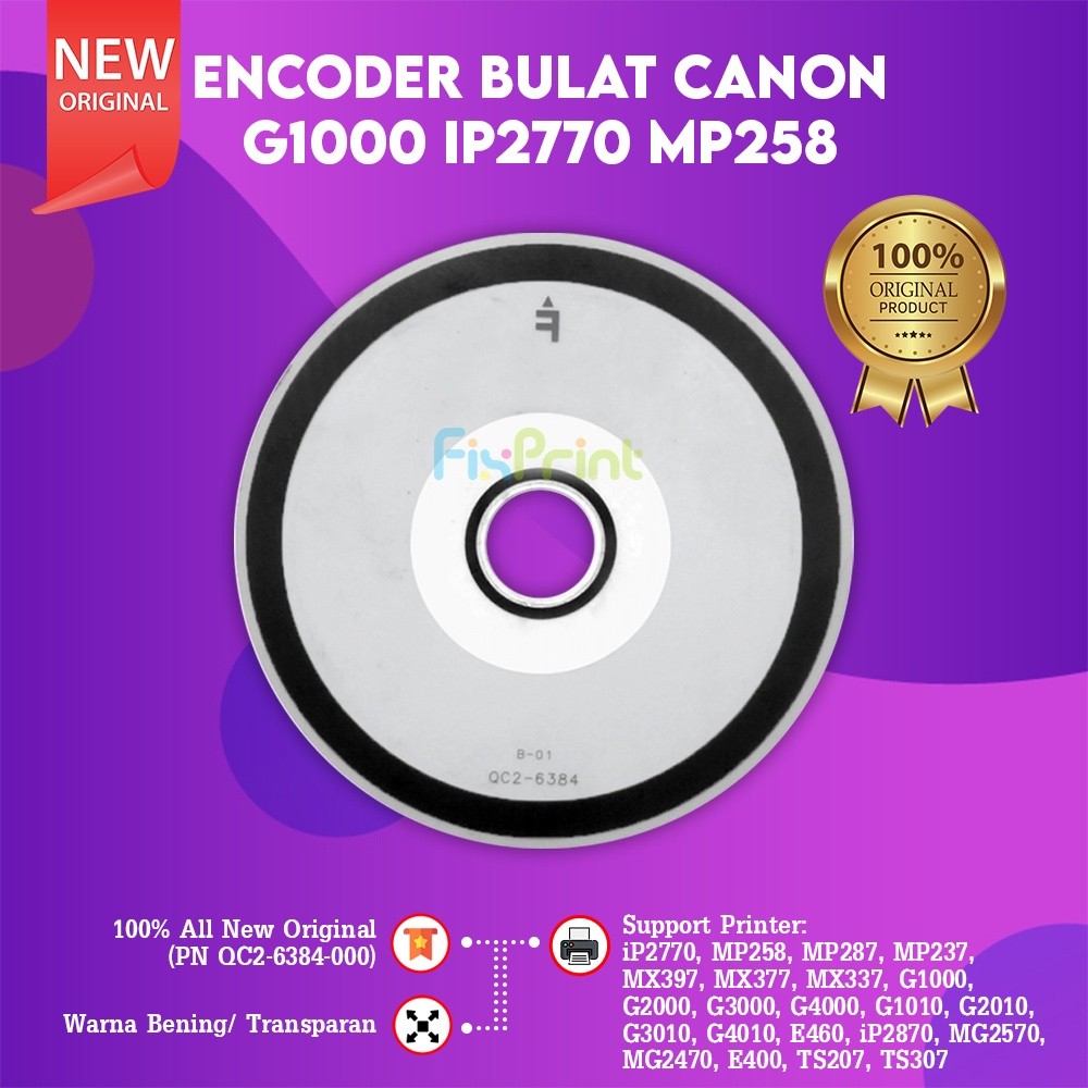 FixPrint Encoder Bulat Canon IP2770 MP258 MP287 MP237 MX497 G1000