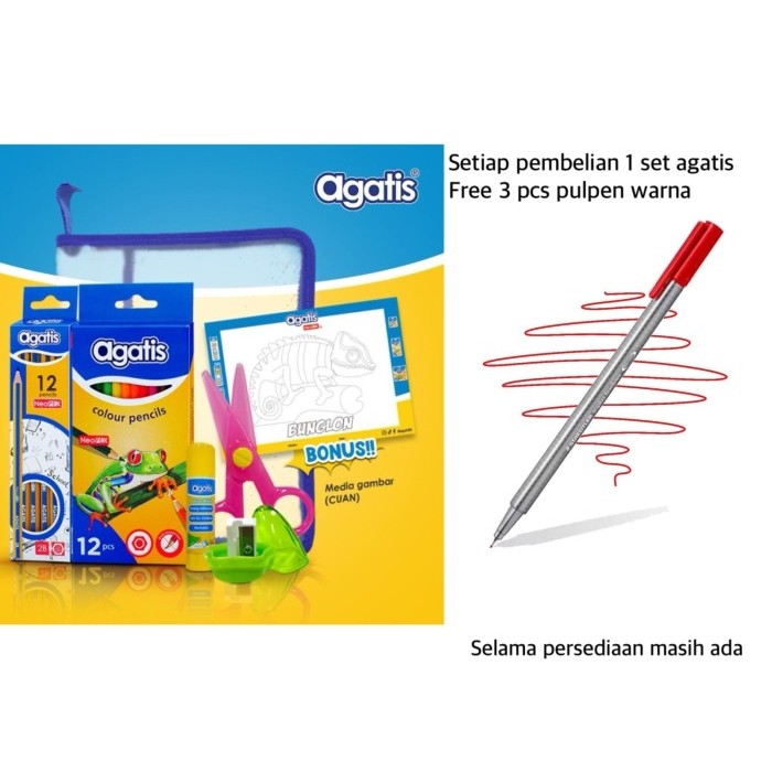 

Paket Alat Tulis Sekolah Agatis - School Set