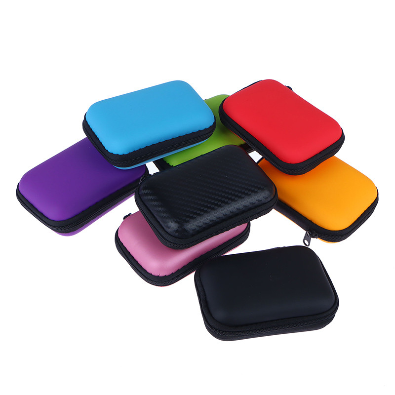 

1Pc Mini Camera Case Bag Multi-functional Earphone Bag Video Waterproof Digital Portable Hard Bag EVA Storage Box Storage Bag