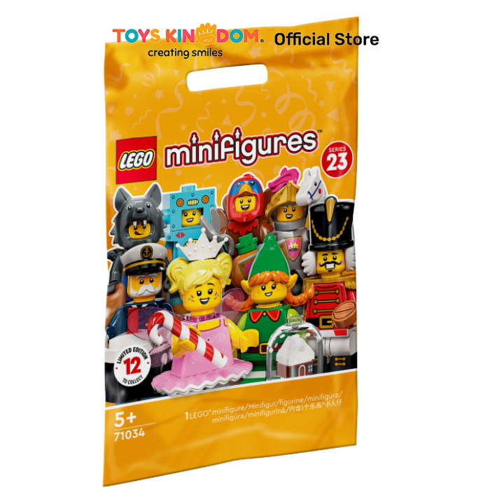 Toys Kingdom Lego Minifigure Series 23 71034 Random Toys Kids Toy Minifigur Miniatur Karakter Mainan