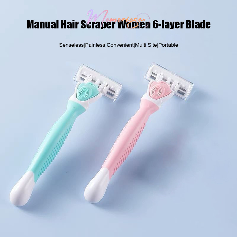 COD- Pengikis Rambut Manual Wanita Hair Removal Razor Alat Cukur Wanita Alat Kecantikan Makeup Razor