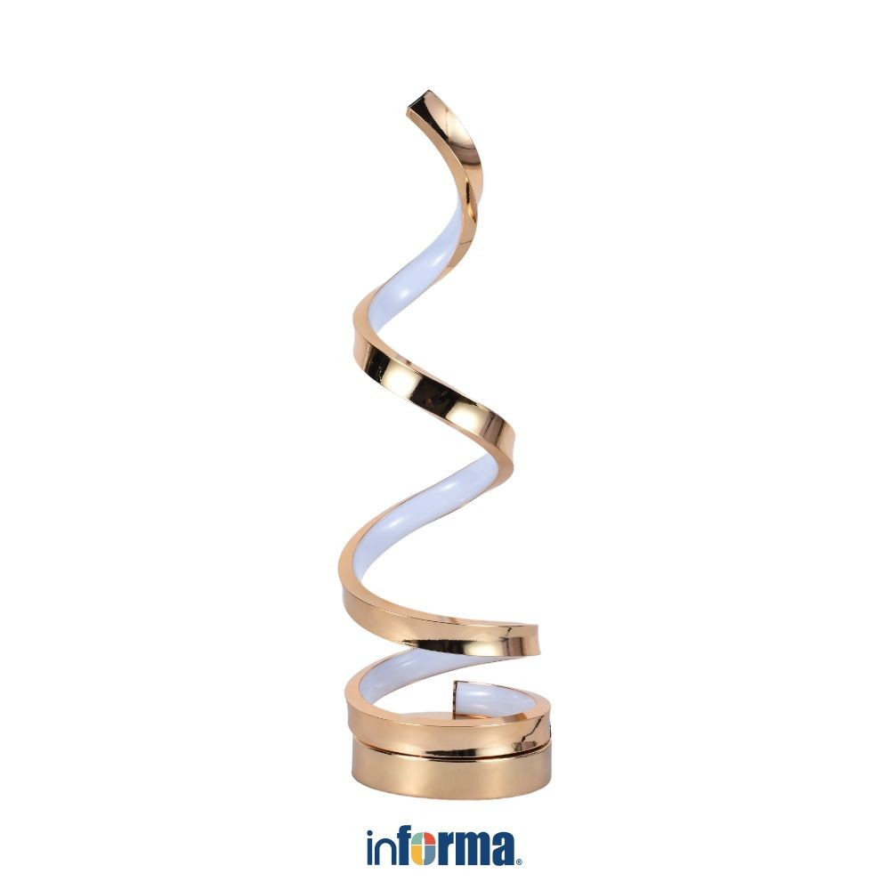 Informa Lampu Meja Led Dimmable - Gold Decorative Table Lamp Lampu Dekorasi Meja Serbaguna Alat Pene