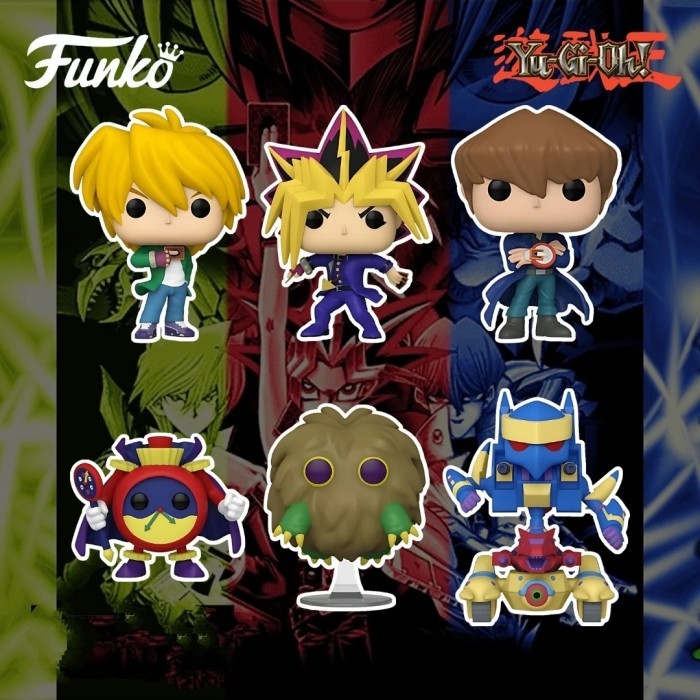 Funko Pop Yu-Gi-Oh XYZ Dragon Cannon Time Wizard Kuriboh Yugi Kaiba