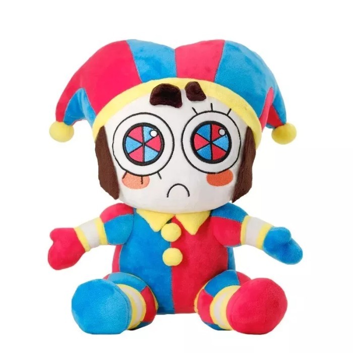 ✨Q.LnS✨ -  BEST SELLER Boneka Pomni Digital Circus Mainan Boneka Pomni Digital Circus Plush - pomni