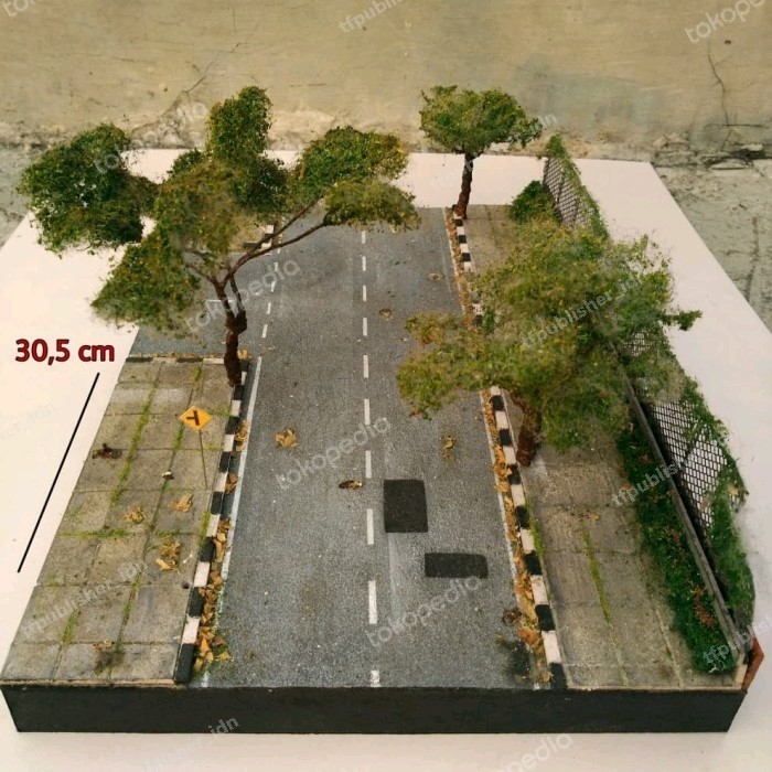 Miniatur / Diorama / Maket Jalanan Raya - (-) Lampu Jalan HOT
