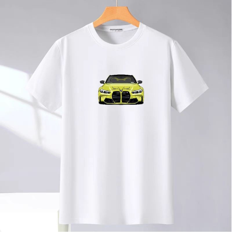 Kaos Pria Dewasa BMW Baju Kaos Oblong Pria Lengan Pendek