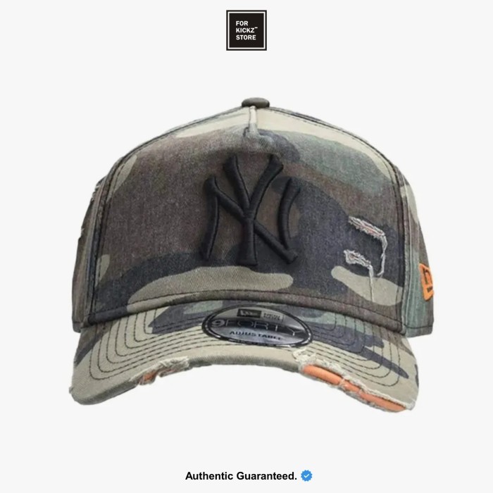 NEW ERA 940AF NY YANKEE COTTON DAMAGE CAP - CAMO