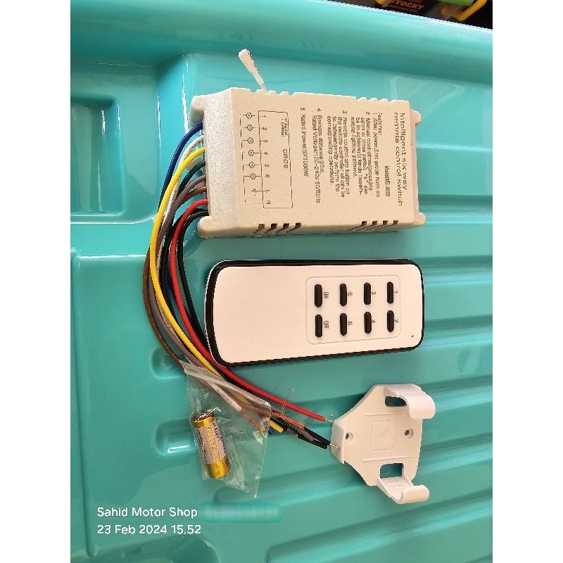 garansi 2th remote control lampu wireless 220v bisa untuk kontrol kipas angin saklar pompa air 1chan