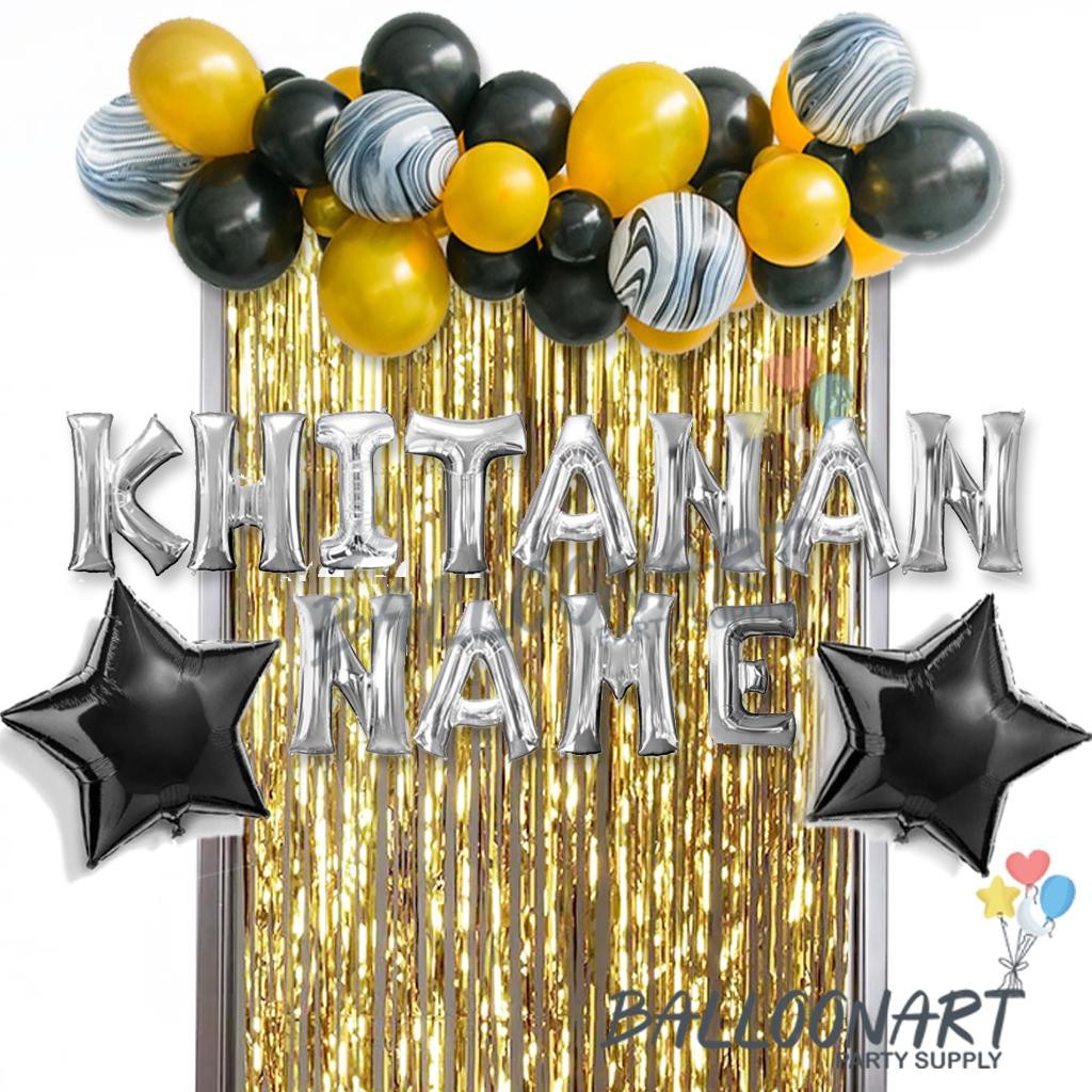 KHITANAN GARLAND SIMPLE DEKORASI SET/DEKORASI KHITANAN ANAK/BALON KHITANAN MURAH