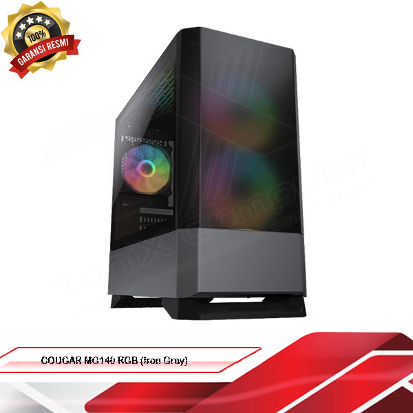 COUGAR MG140 RGB (Iron Gray) | Casing PC Gaming | PC Gaming Case