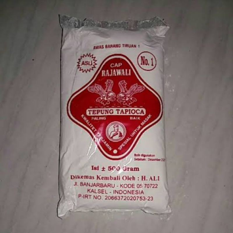 

Tepung Tapioka/Kanji Cap Rajawali 500gr - AMR