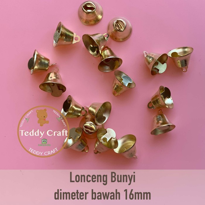 

Lonceng Mini 1,8cm - Bell Bunyi - Hiasan Natal Christmas - Crfat