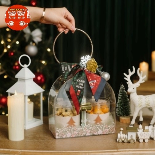 

Ready Stock Parcel Natal Medan Kue Kering Premium / Acrylic Bag - Joy Package L