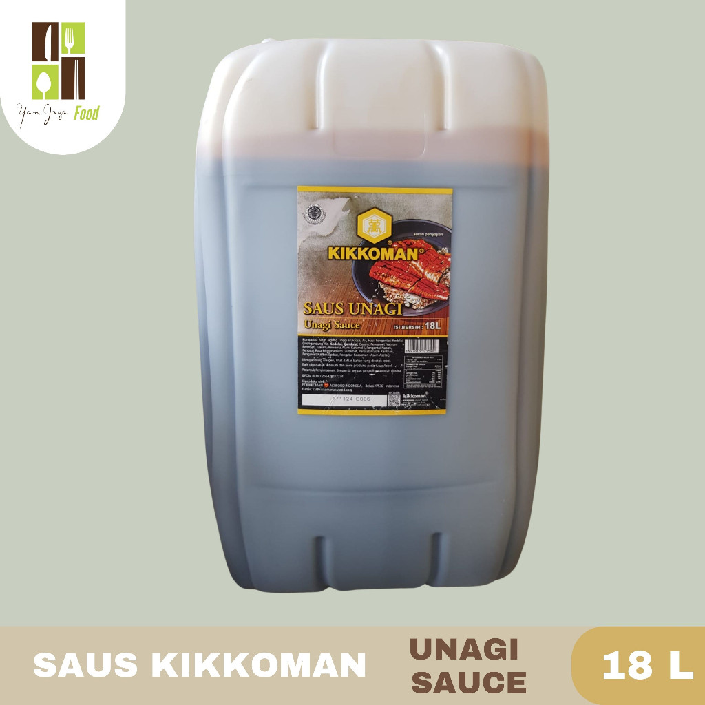 

Kikkoman Kecap Ikan / Unagi Sauce / Saus Unagi Jerigen 18 Liter