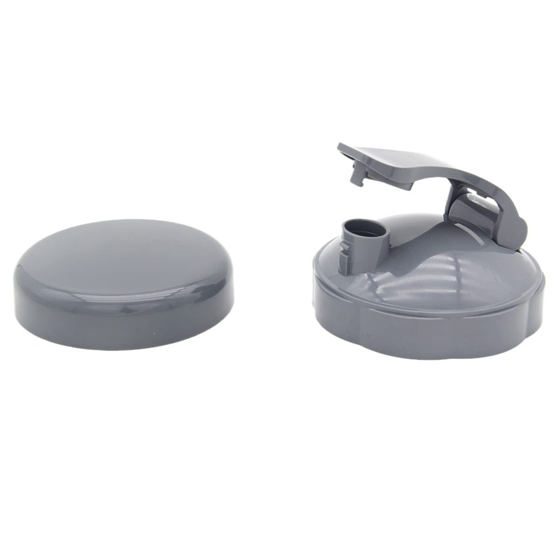 Blender Cups Flat Lid And Flip Top To-Go Lid Replacement Parts Compatible For Nutribullet Blender Ju