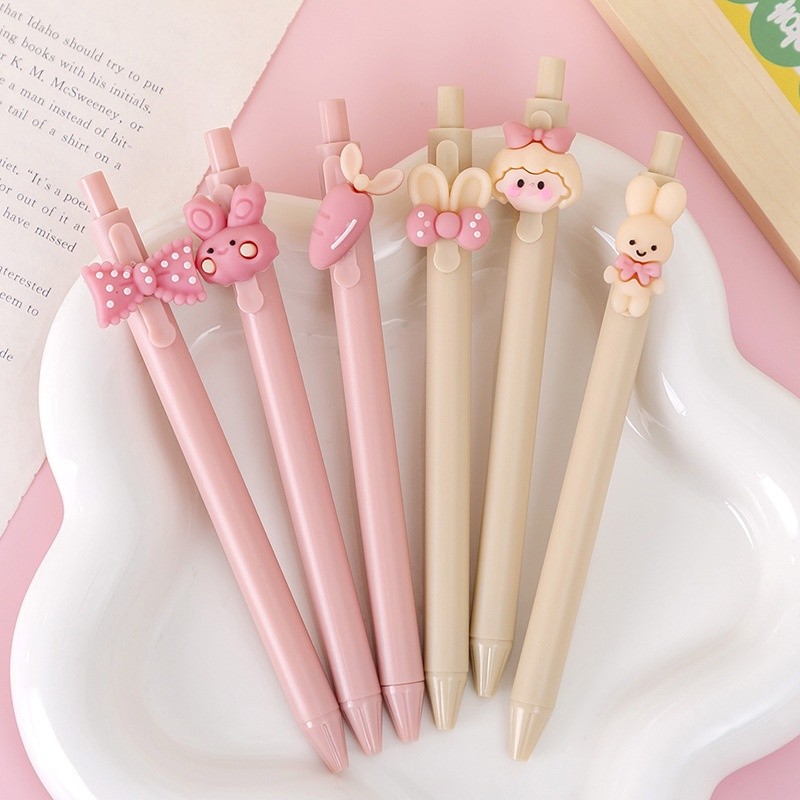 

❀SS❀ PULPEN 1PCS DAN 6PCS KARAKTER LUCU DAN IMUT /PEN SEKOLAH CARTOON/PULPEN TULIS LUCU