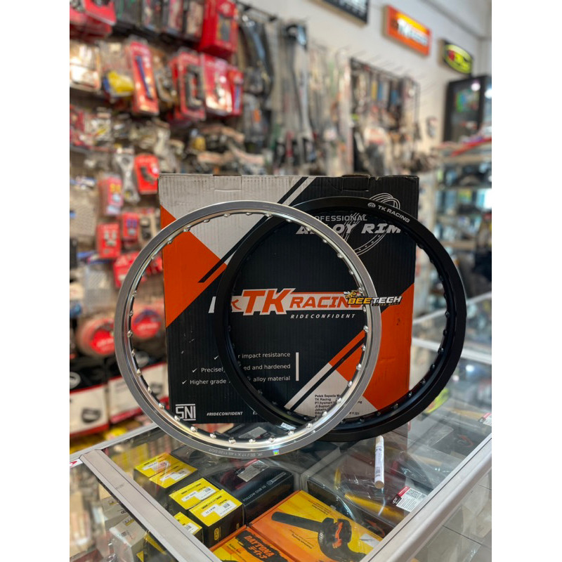 RIM (LINGKARAN) VELG JARI-JARI RING-16/17/18 TK-RACING ALLOY RIM ORIGINAL TK-RACING