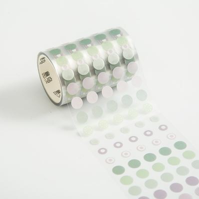 

Andma Coloring Dot Transparent Washi Tape - Stiker Tape Dot Untuk Bujo - DOT 2